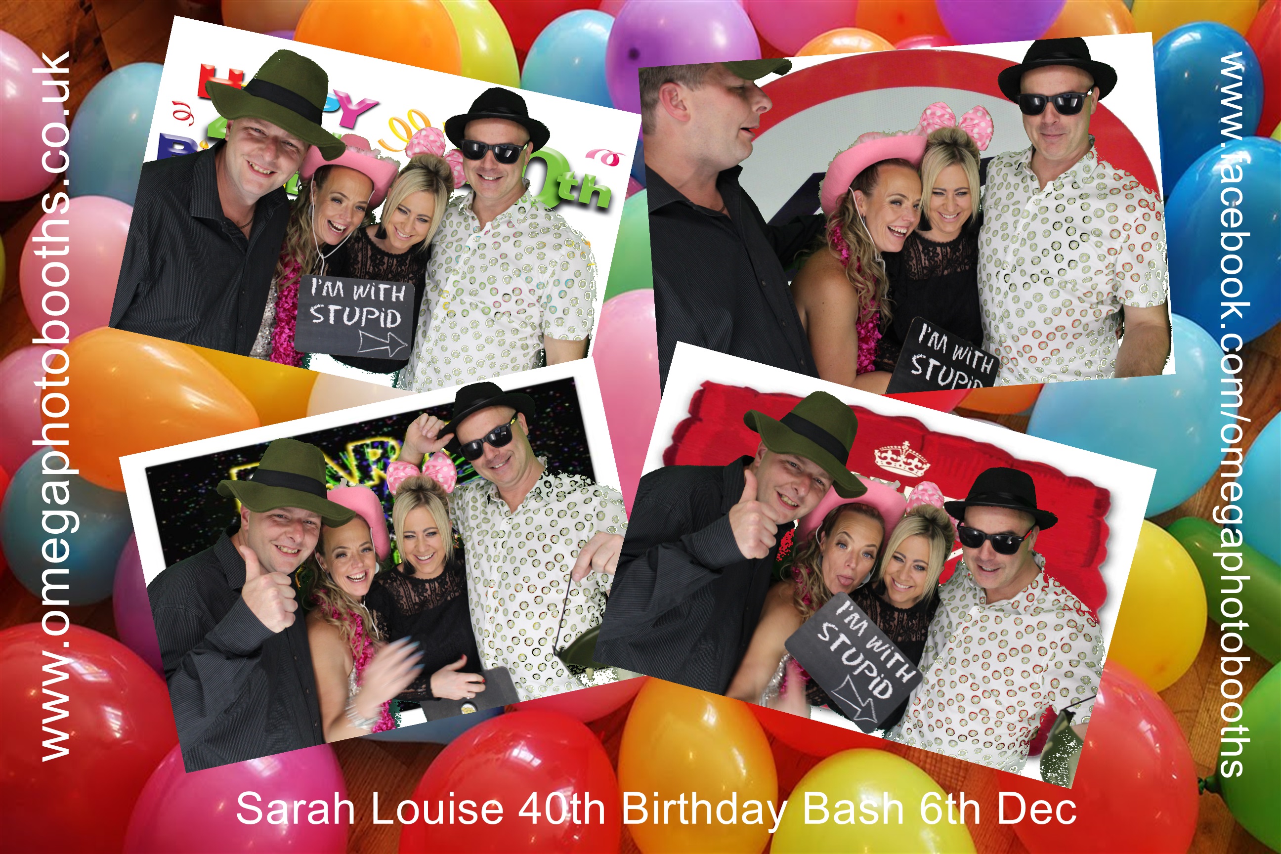 Sarah Louise 40th  | View more photos from the event at gallery.omegaphotobooths.co.uk/u/Omega-Photobooths/Sarah-Louise-40th